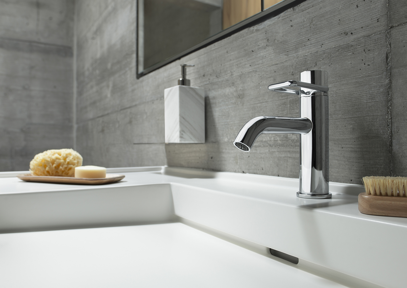 Grohe Mitigeur Lavabo Start Curve S-size - sanitaire - salle de bains - robinetterie  salle de bain - robinets lavabo - grohe mitigeur lavabo start curve s size